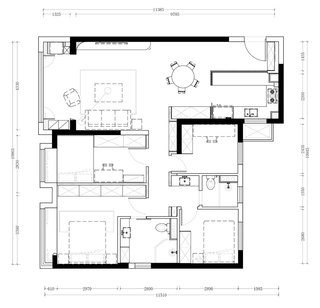 南京都荟花园简约杂志风装修丨中国南京丨熹维设计-13