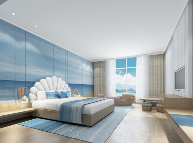 海南恒大海花岛欧式城堡酒店丨中国海南丨瀚雅设计-19