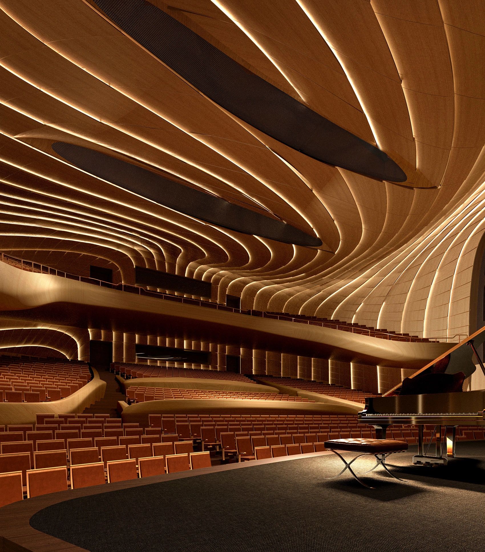 安吉“两山”未来科技城文化艺术中心丨中国浙江丨MAD建筑事务所-65