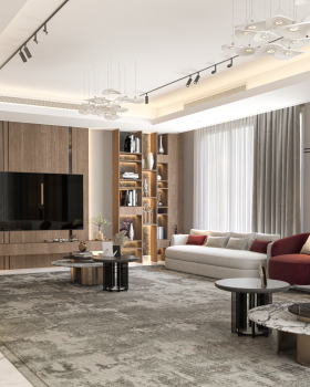 LIVING AND DINING AREA