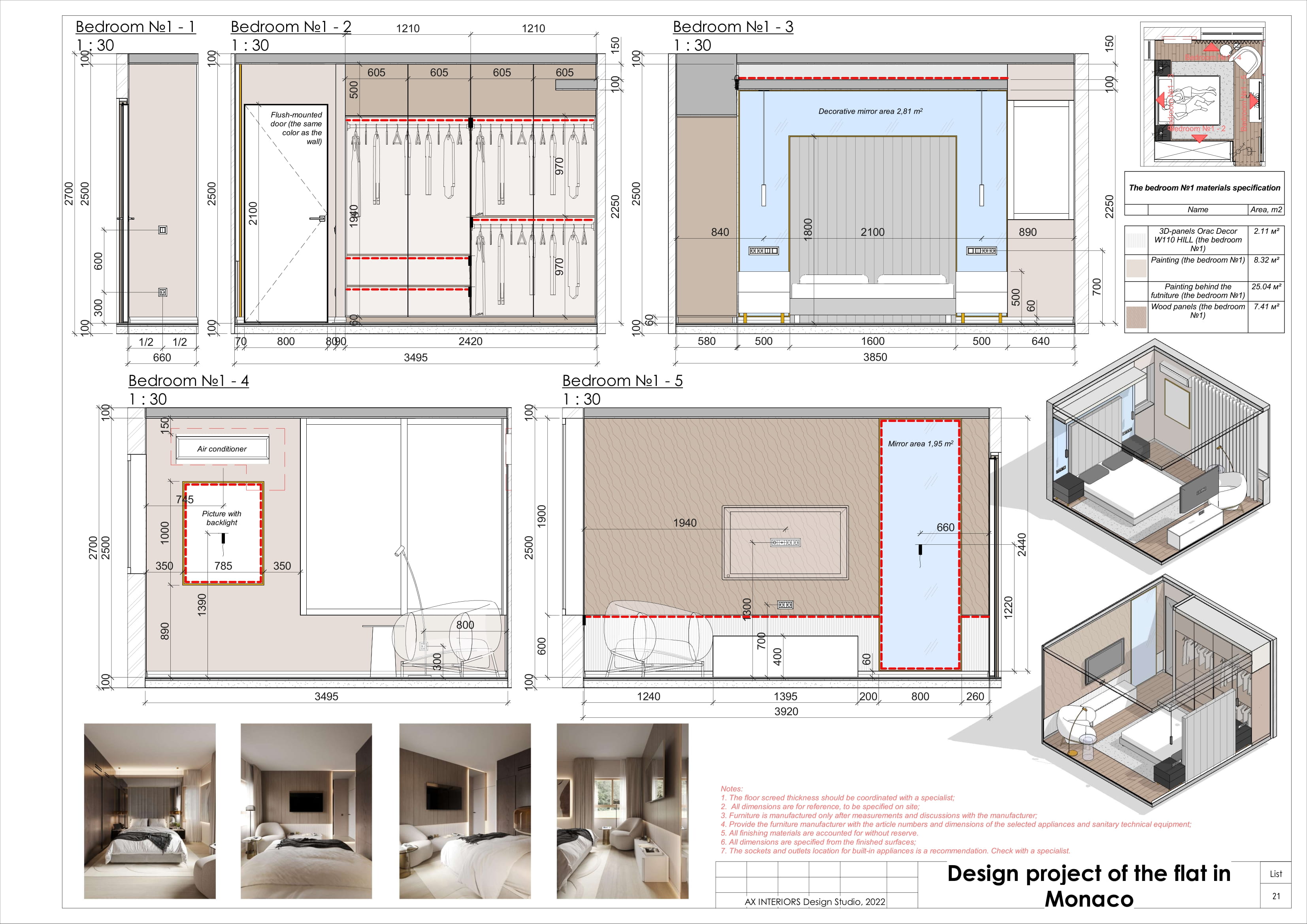 Drawings of Monaco apartment-21