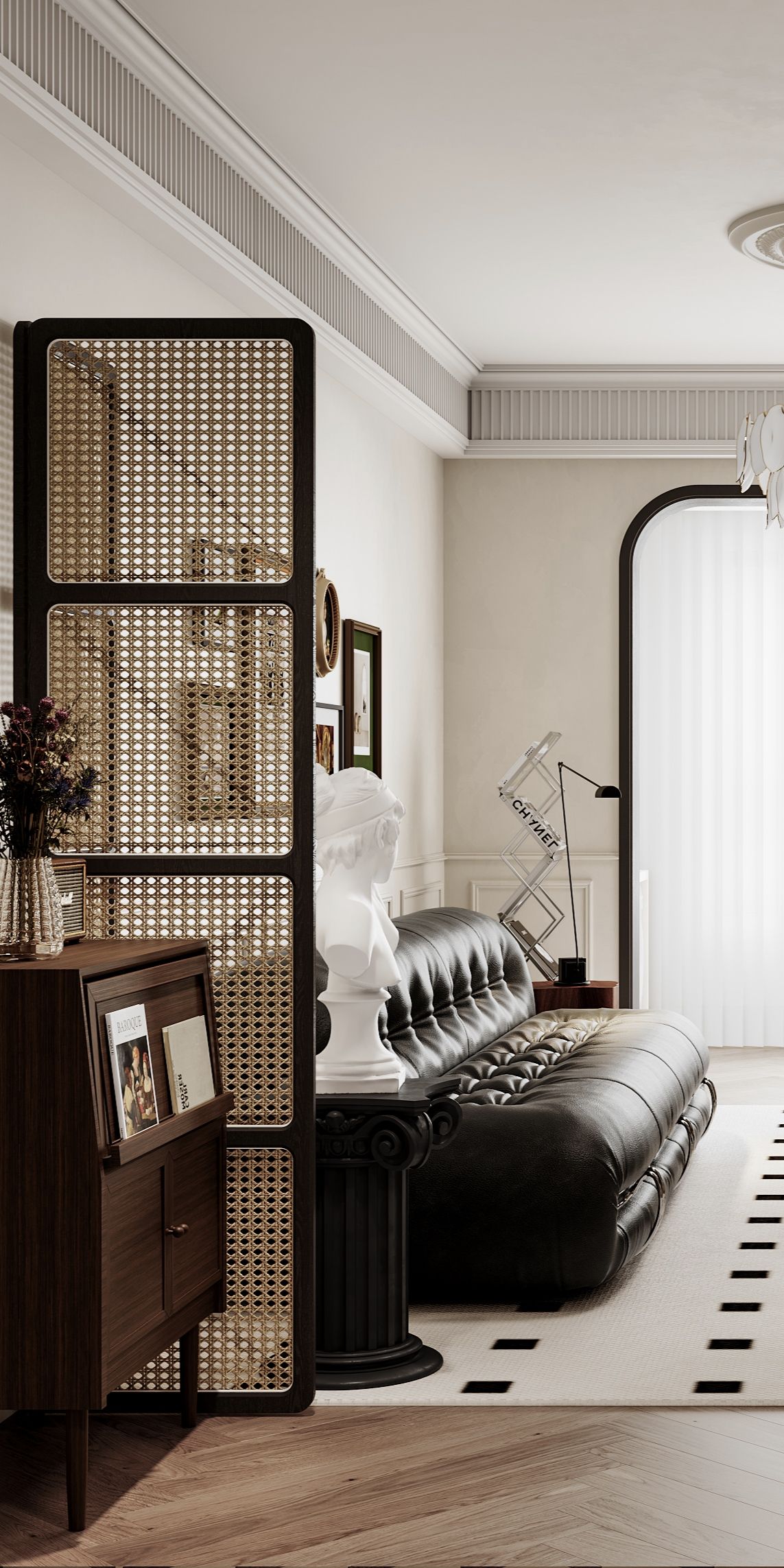 法式复古风平层设计-1