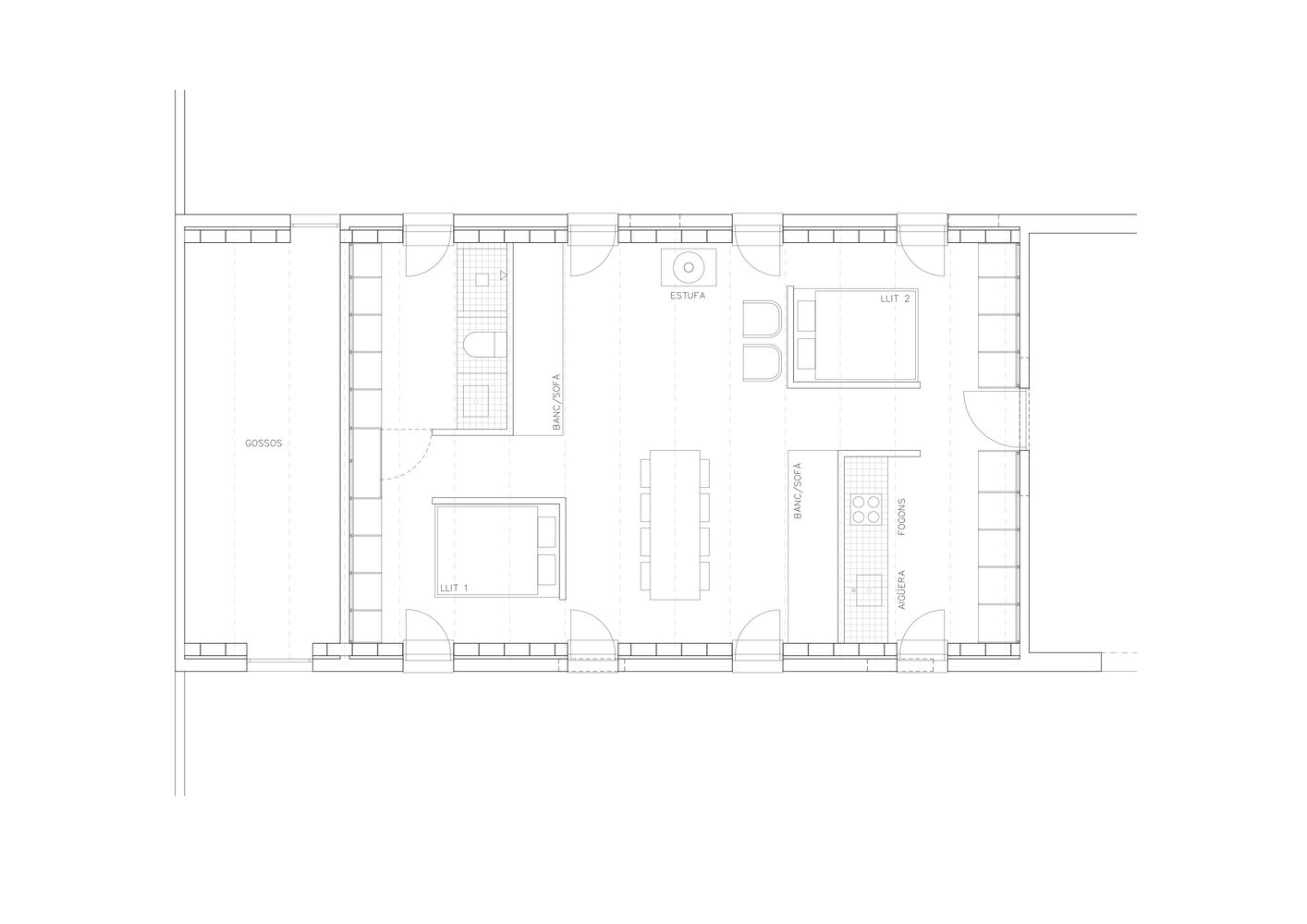 Rosa Hereu Planellas + Jonte Norin：猪圈改造 西班牙Tor Studio客房-30