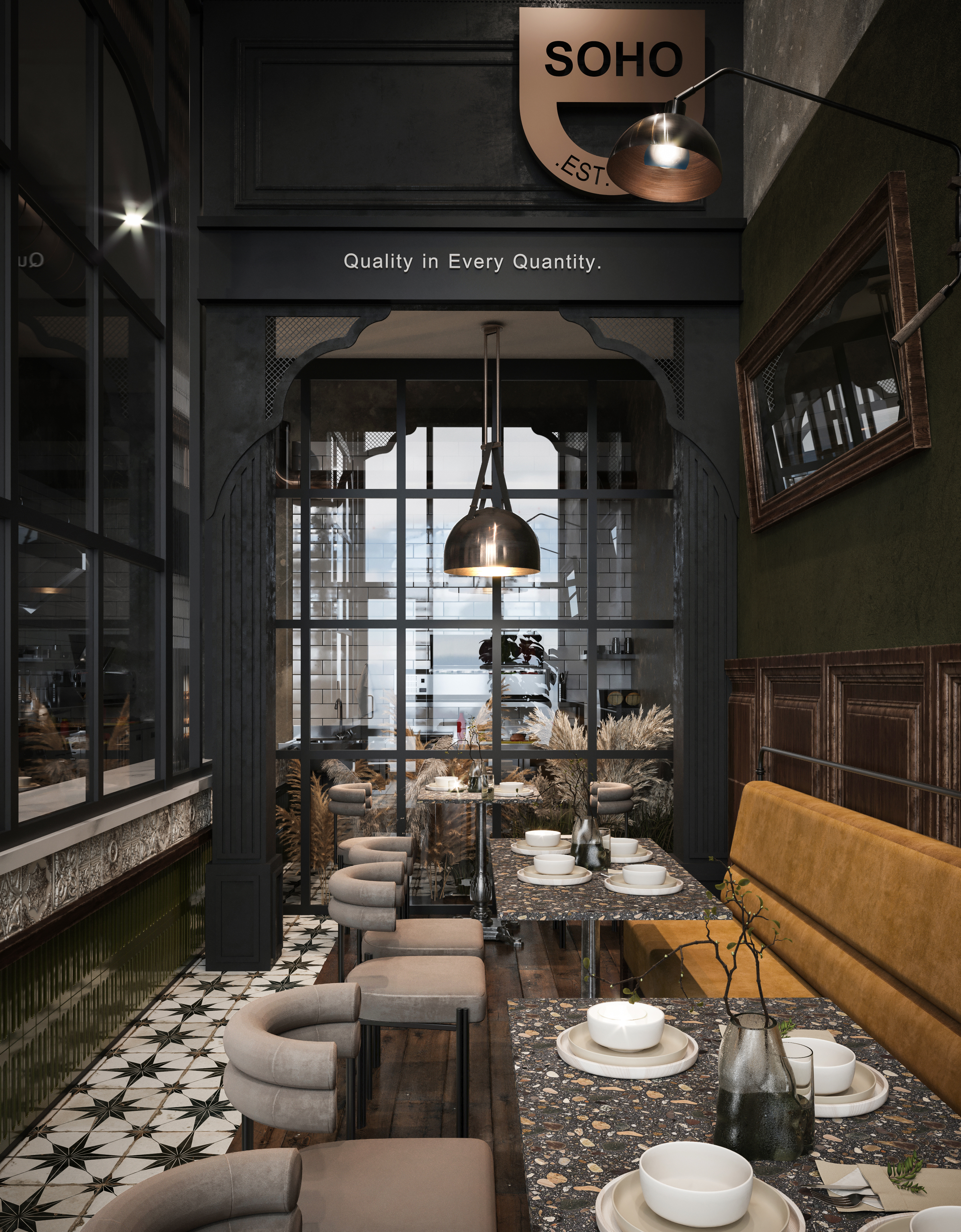 SOHO汉堡餐厅丨沙特阿拉伯-9