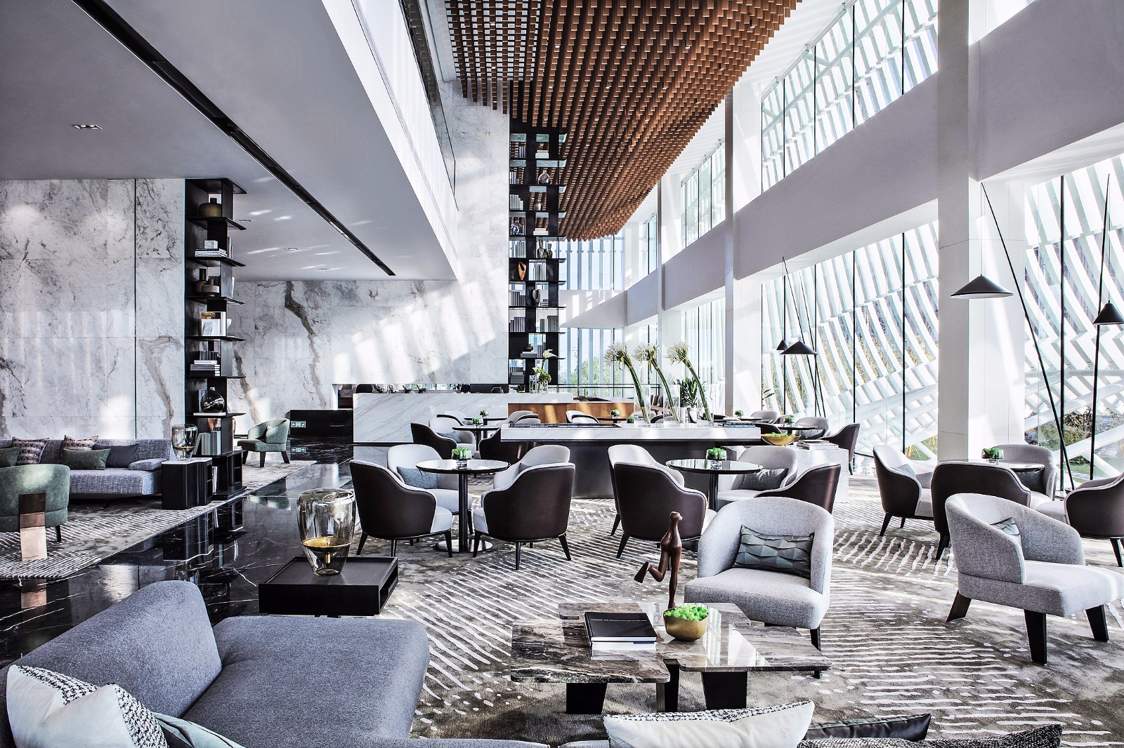 自然光雕琢的艺术空间——苏州高铁新城MOC芯城汇销售中心  集艾设计-22