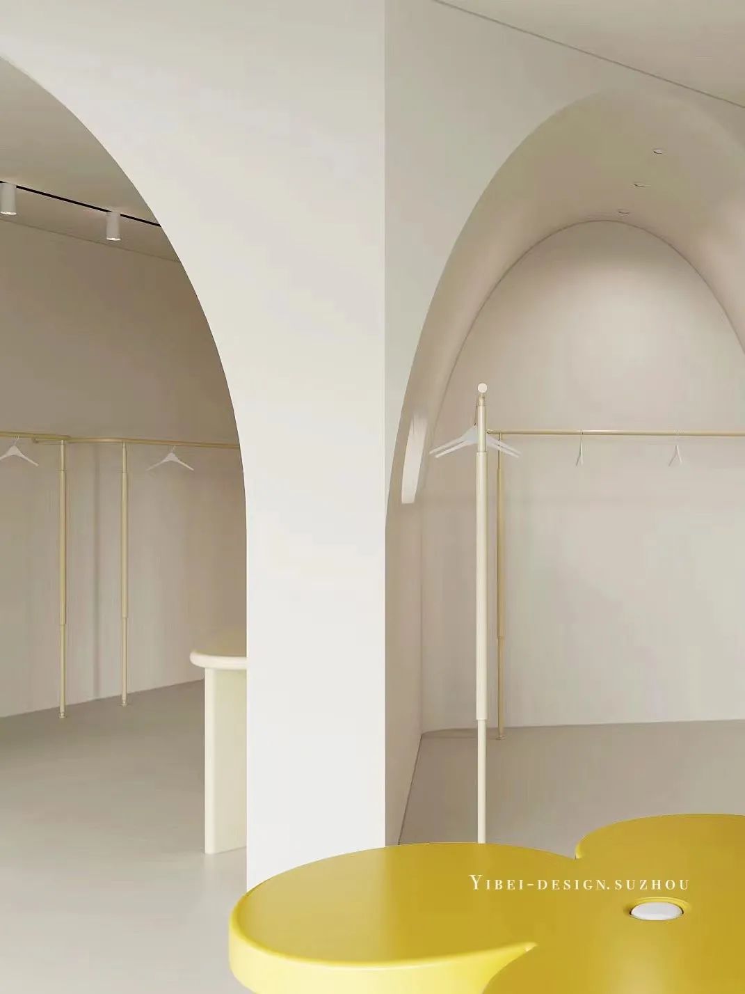 色彩之舞 · 黄白空间的艺术对话丨中国苏州丨YIBEI DESIGN-11