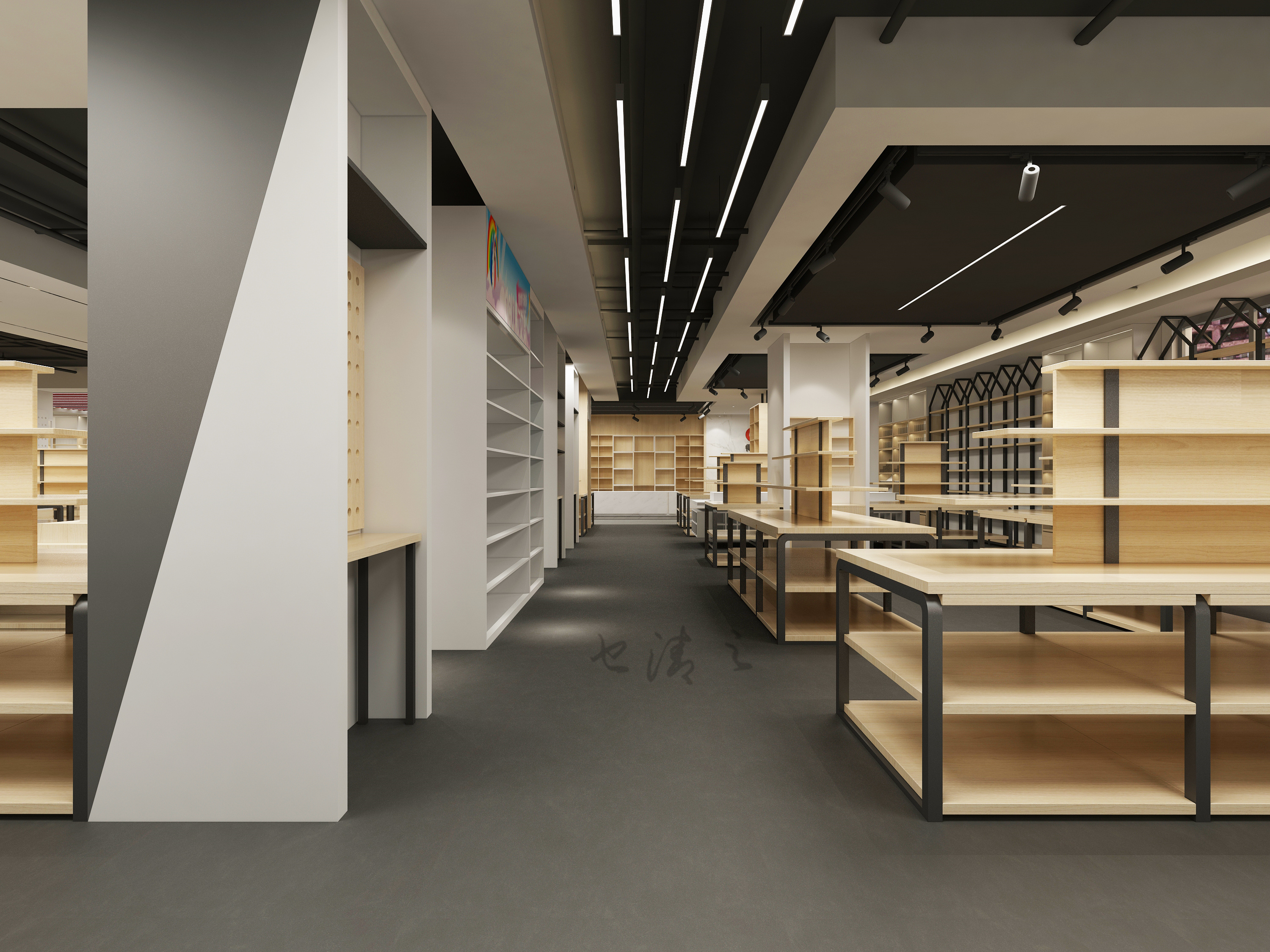 得力文具展厅设计-5