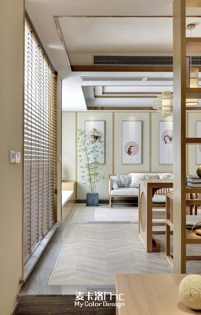 260㎡日式禅意风别墅 麦卡洛软装设计-11