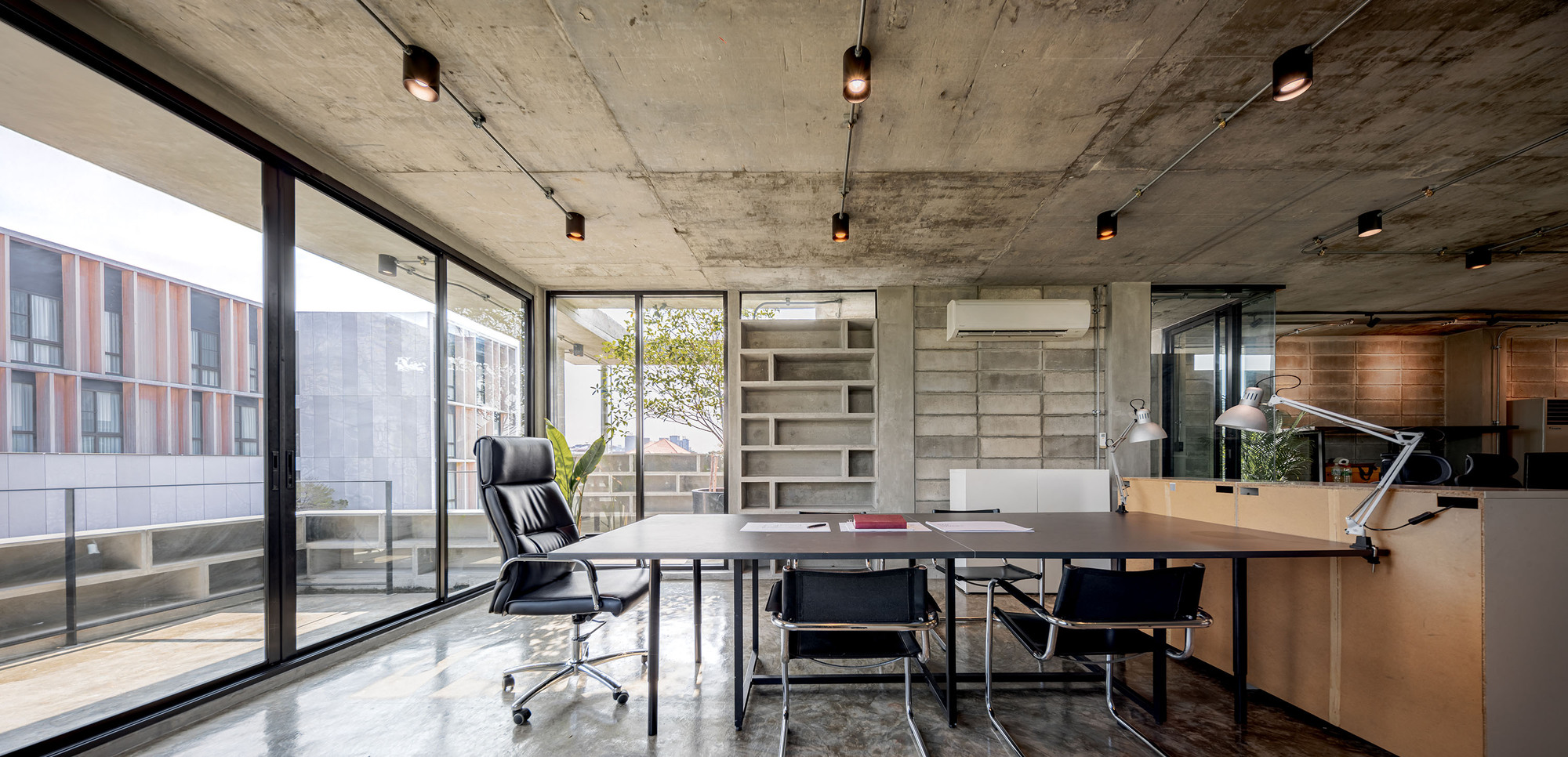 混凝土拼贴办公室丨泰国曼谷丨COLLAGE DESIGN STUDIO-26