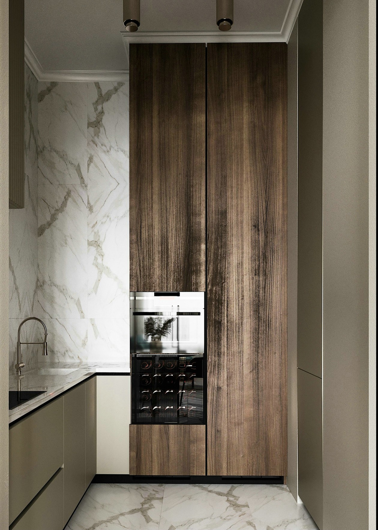 53㎡原木+蓝色 掀起席卷夏日的迷人风暴-9