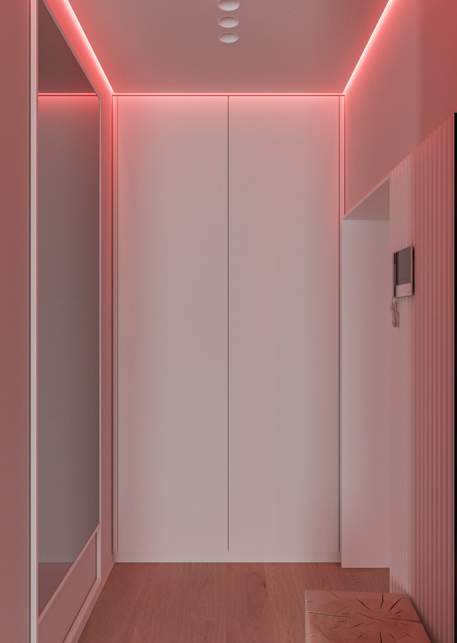 110㎡浅色系住宅设计-3