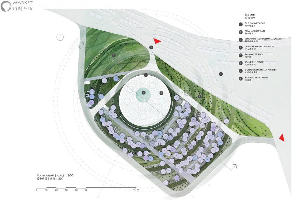 涟漪菜市场 | 地域文化与现代功能的完美融合-6