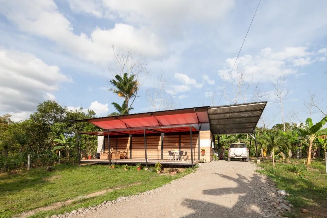 乡间农场 90 平米临建钢构住宅-19