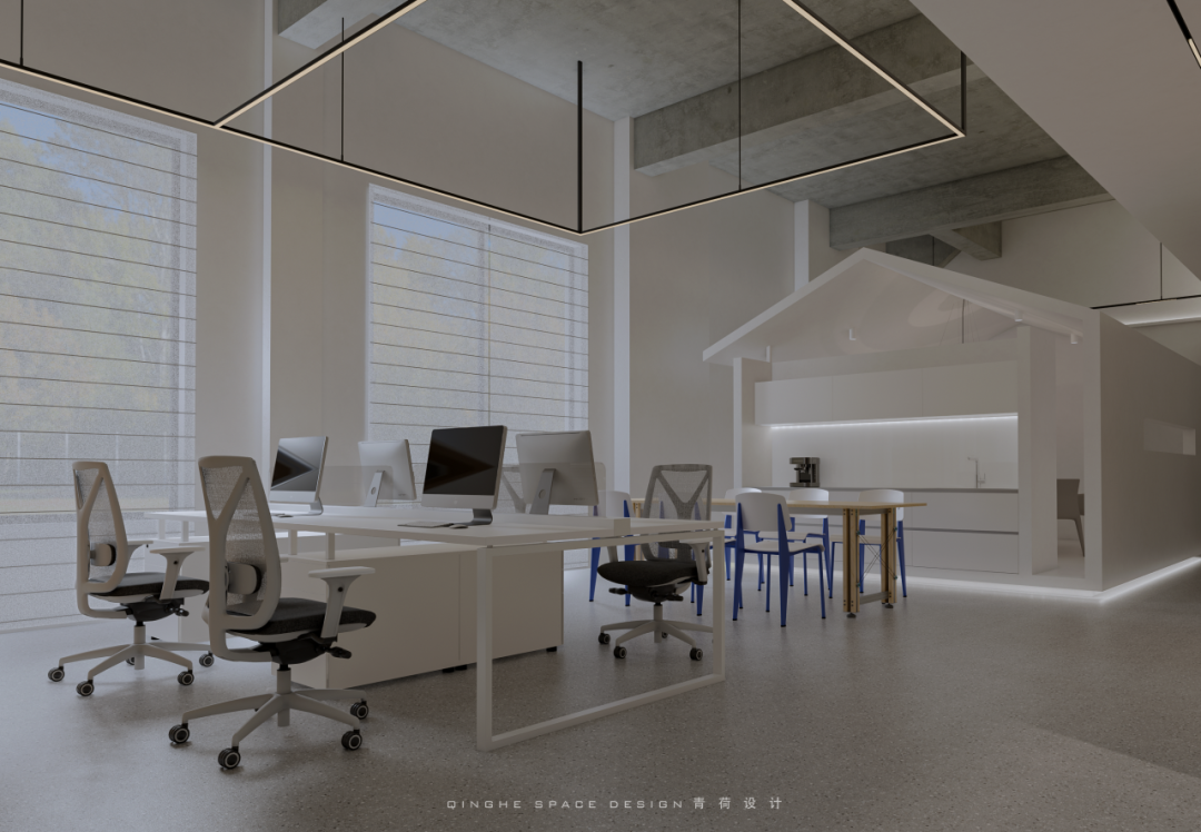 桂花城办公空间设计丨中国舟山丨青荷设计-4