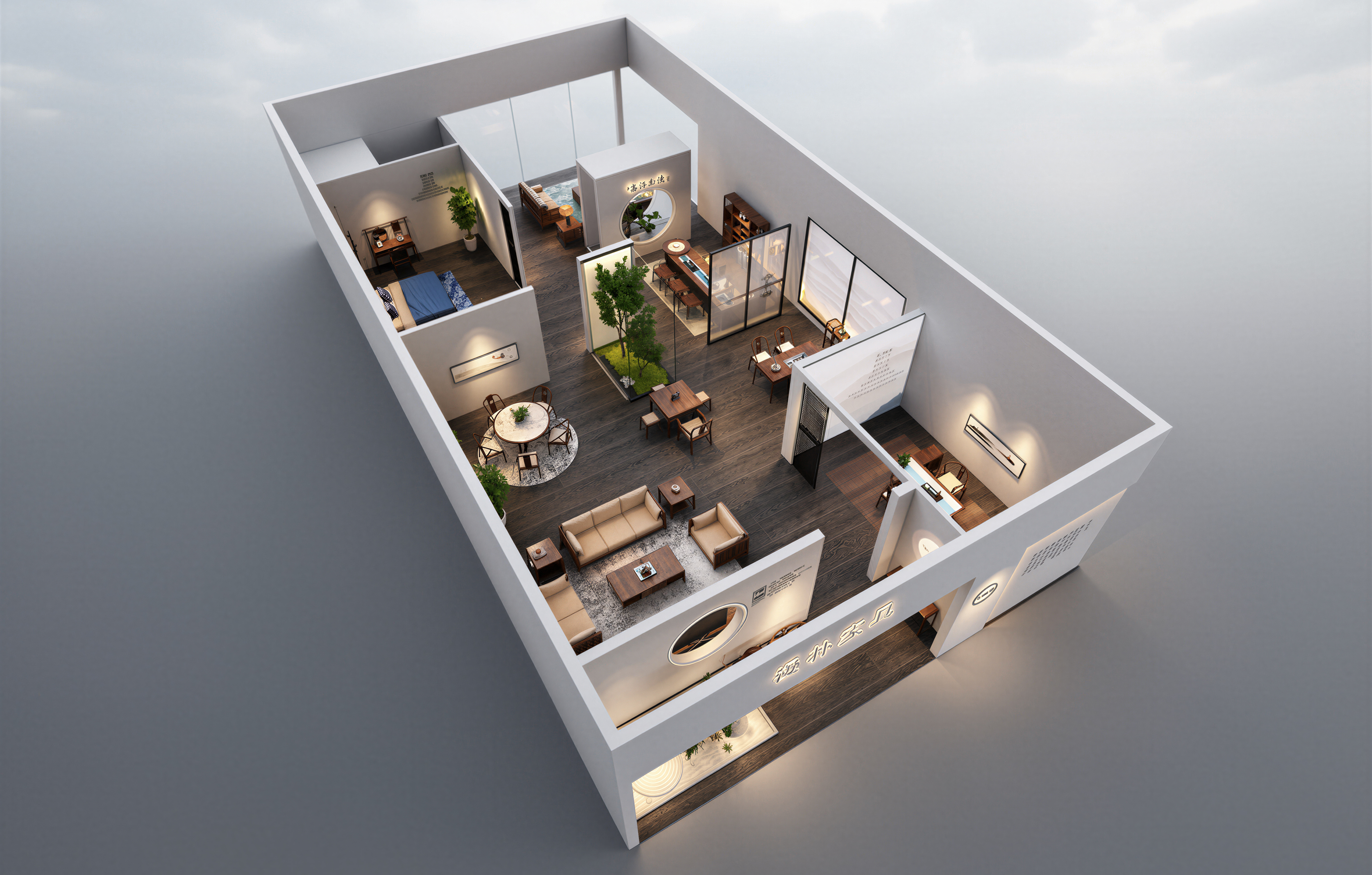 漫朴家具设计集合相关项目（含上海展,佛山店,茶空间展厅）丨中国上海-6