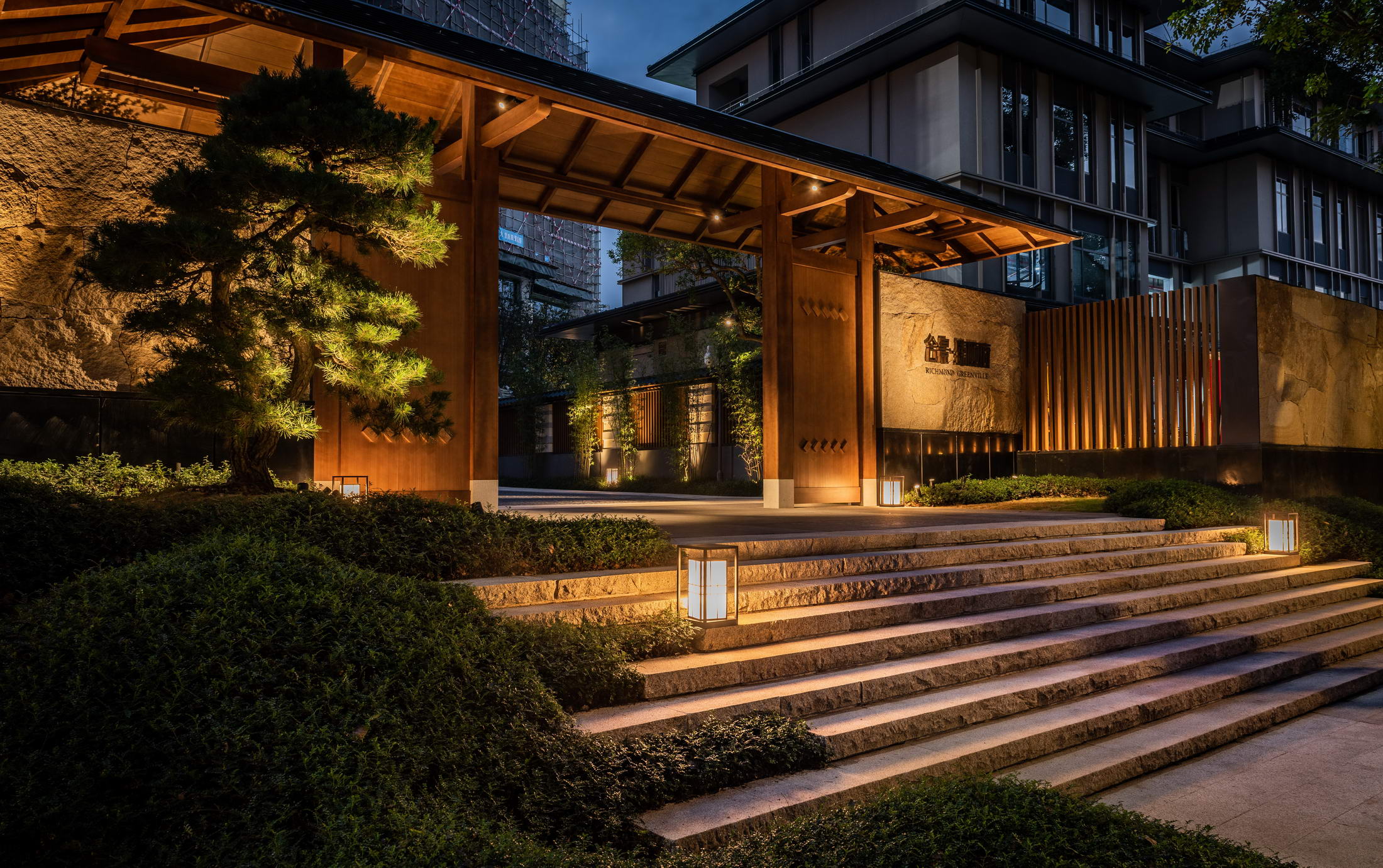 广州合景·臻颐府 | 山水禅意，云峰四谷的景观设计-4