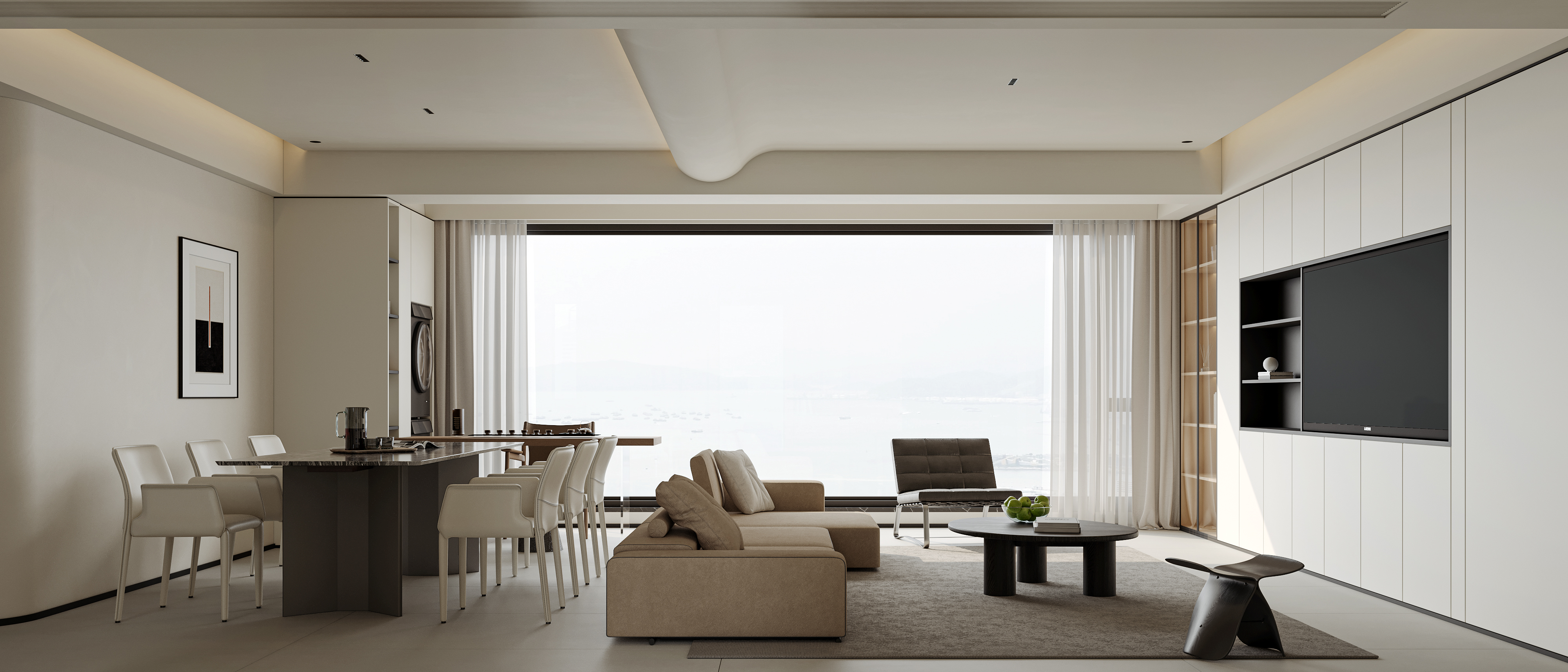 挑空别墅丨晫易视觉-78