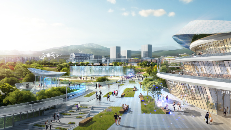 Beibei Innovation Valley（北碚创新谷）丨中国重庆丨Tekuma Frenchman,广州城市规划勘测设计研究院-21