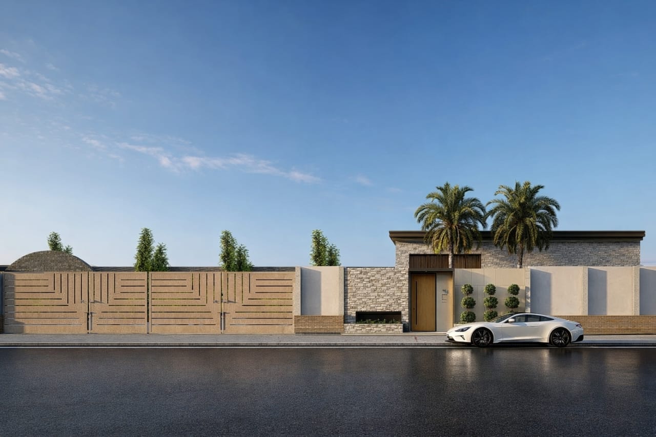 Saudi Arabia Villa Landscape Design-5