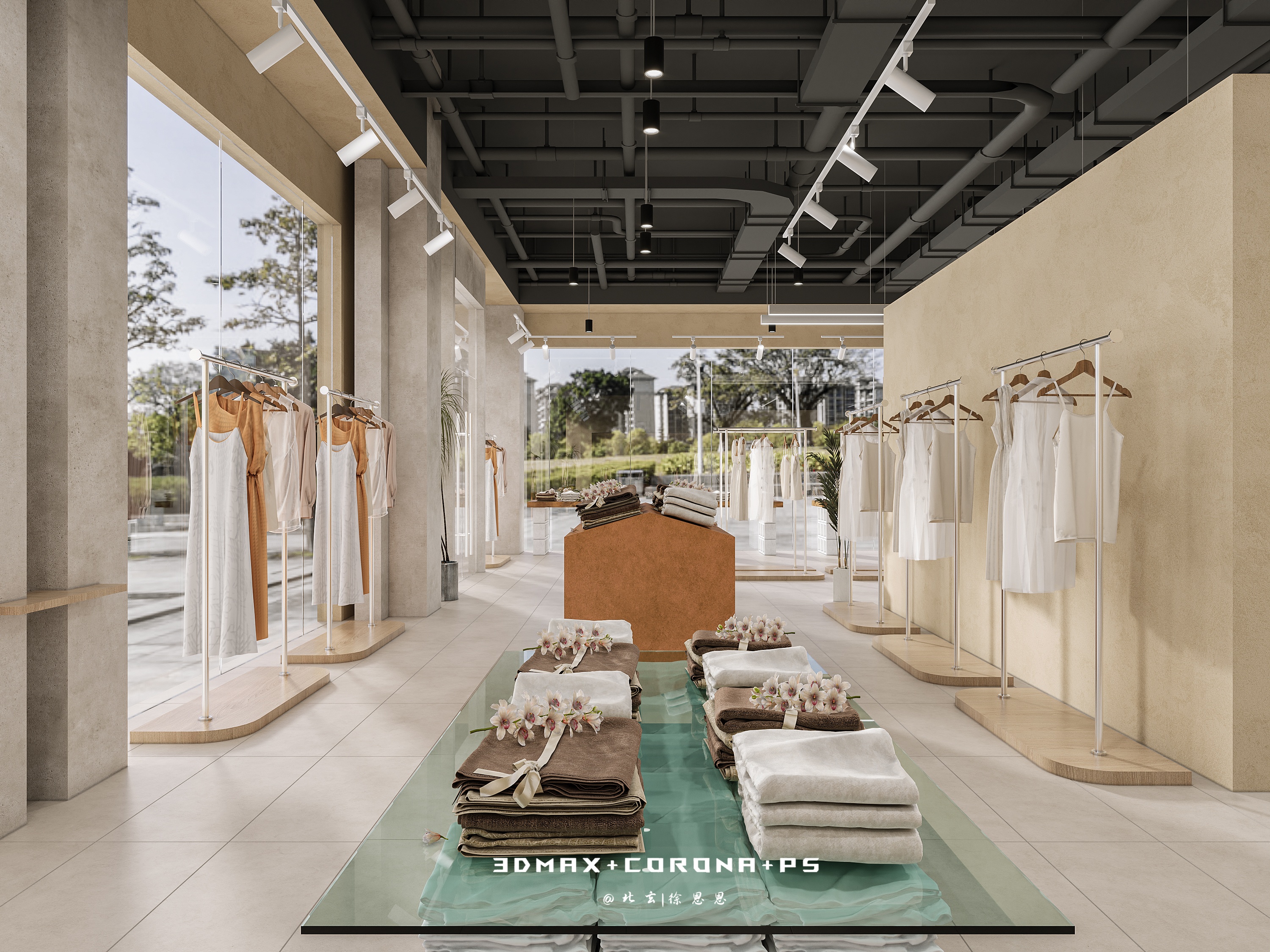 以匠心雕琢空间，邂逅女装店的文艺绮梦-4