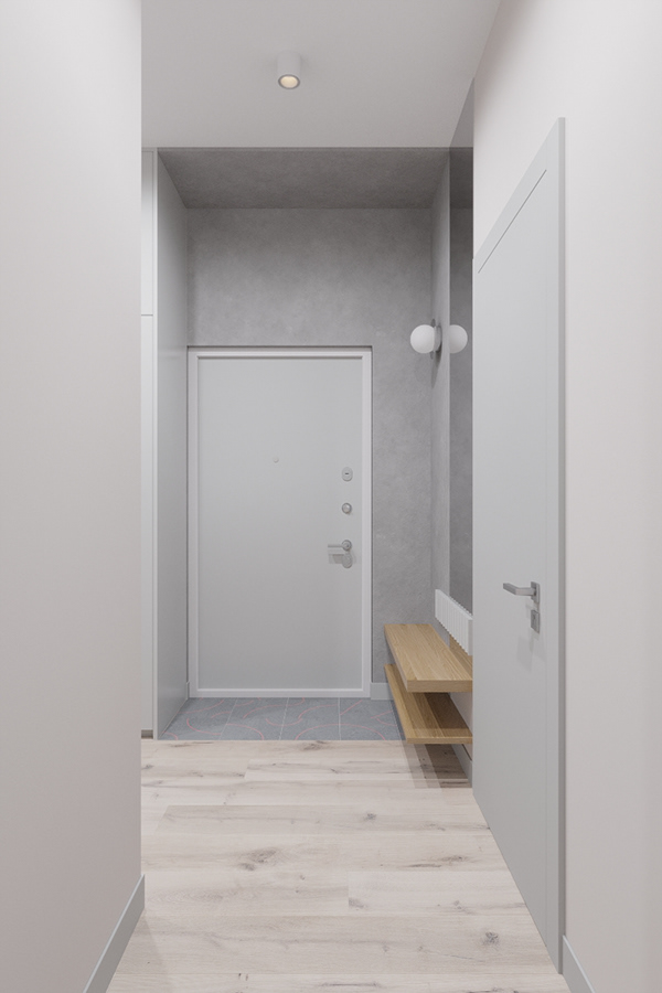 Cell· 现代快节奏生活小公寓设计丨JULIA SIDOROVA-25