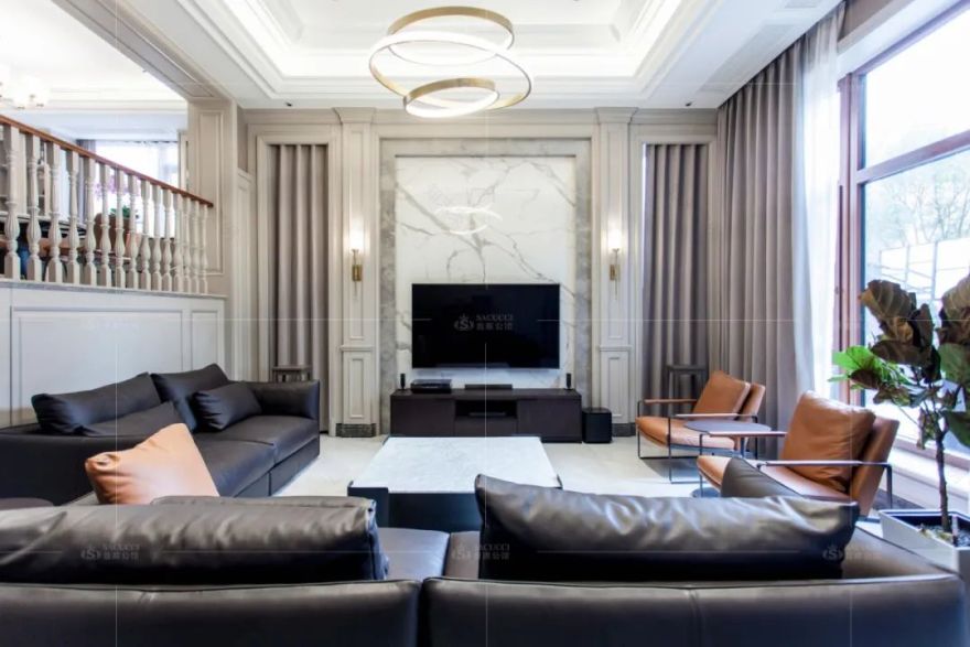 原木轻奢,恰到好处的精致空间-1