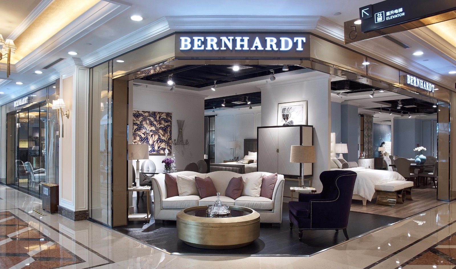 成都富森美BERNHARDT-VANGUARD（本哈特温格）美式家居馆  龙徽设计-3