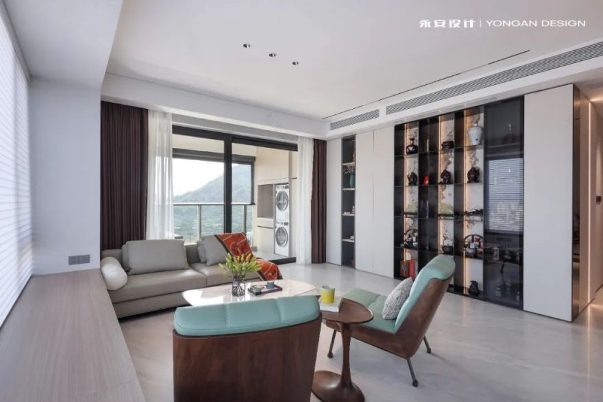 永安设计·瑧山海190m²|当中国元素遇上极简风-81