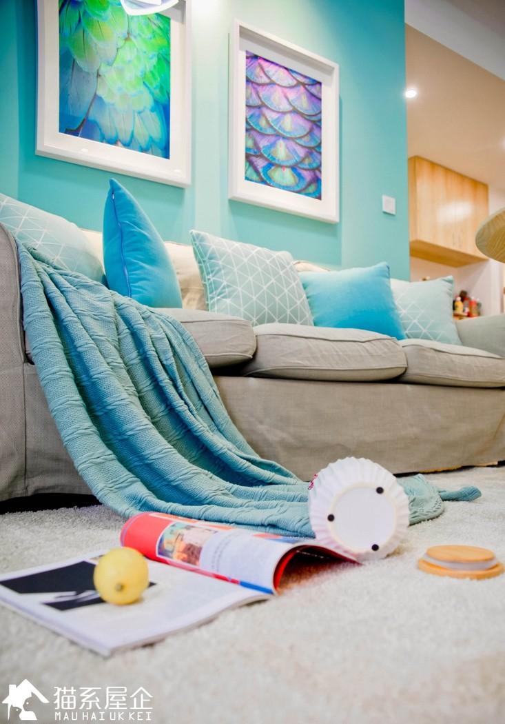 15 万打造 tiffany 蓝美家,诠释北欧风生活美学-5