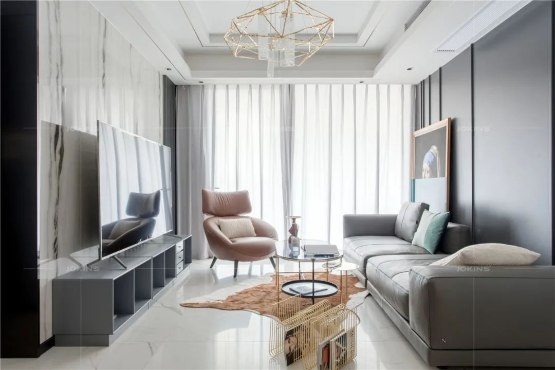 现代简约家居,三室二厅的醇味生活-12