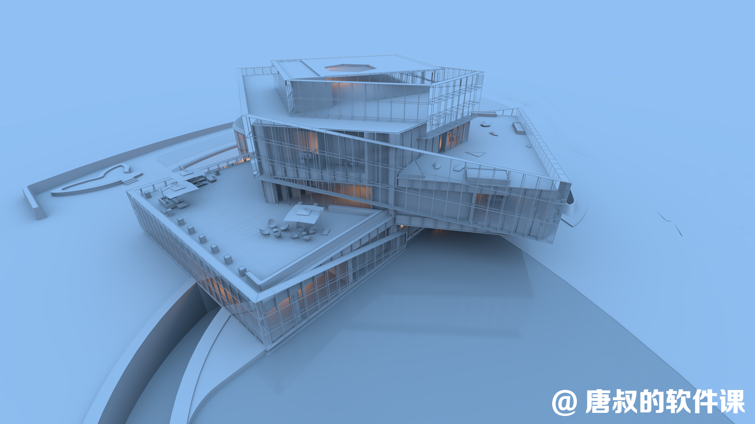 白模渲染作品-8