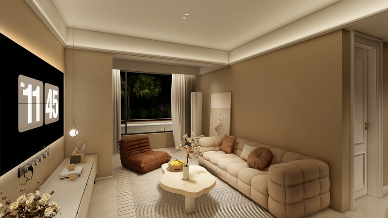 温馨家居照明设计-9