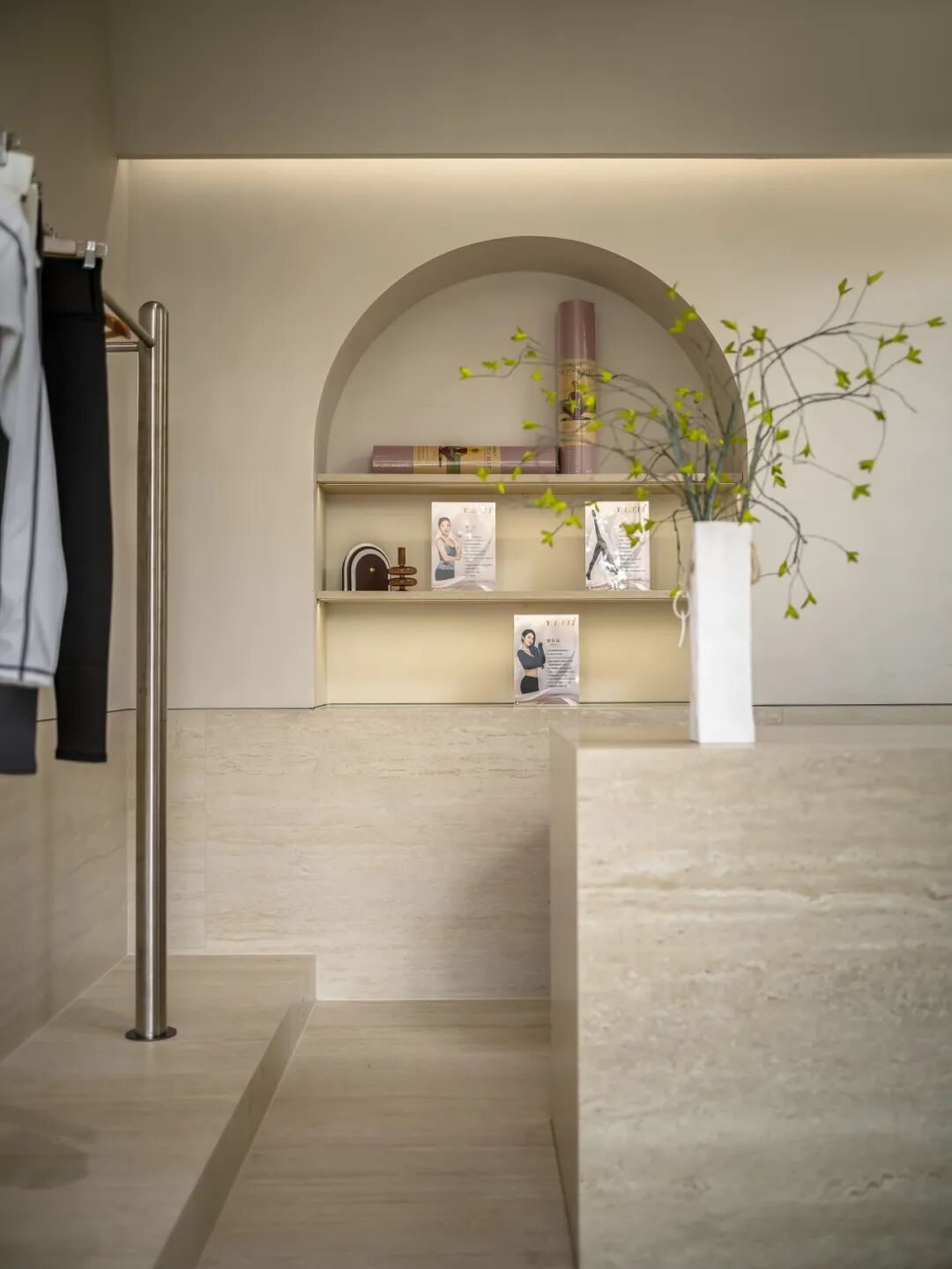 澜瑜伽丨中国洛阳丨壹帜美学空间设计-10