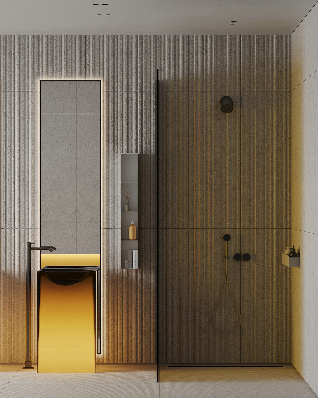 高级灰色系公寓设计-13