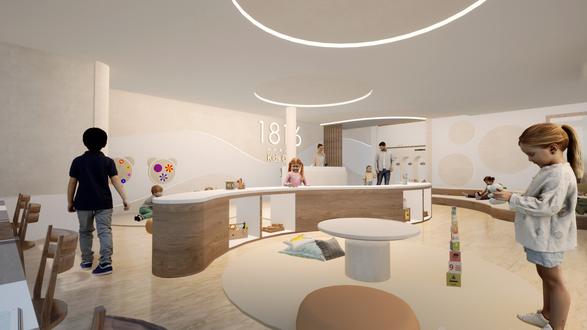 儿童俱乐部（1816 酒店）丨Diseño de Espacios Hoteleros-4