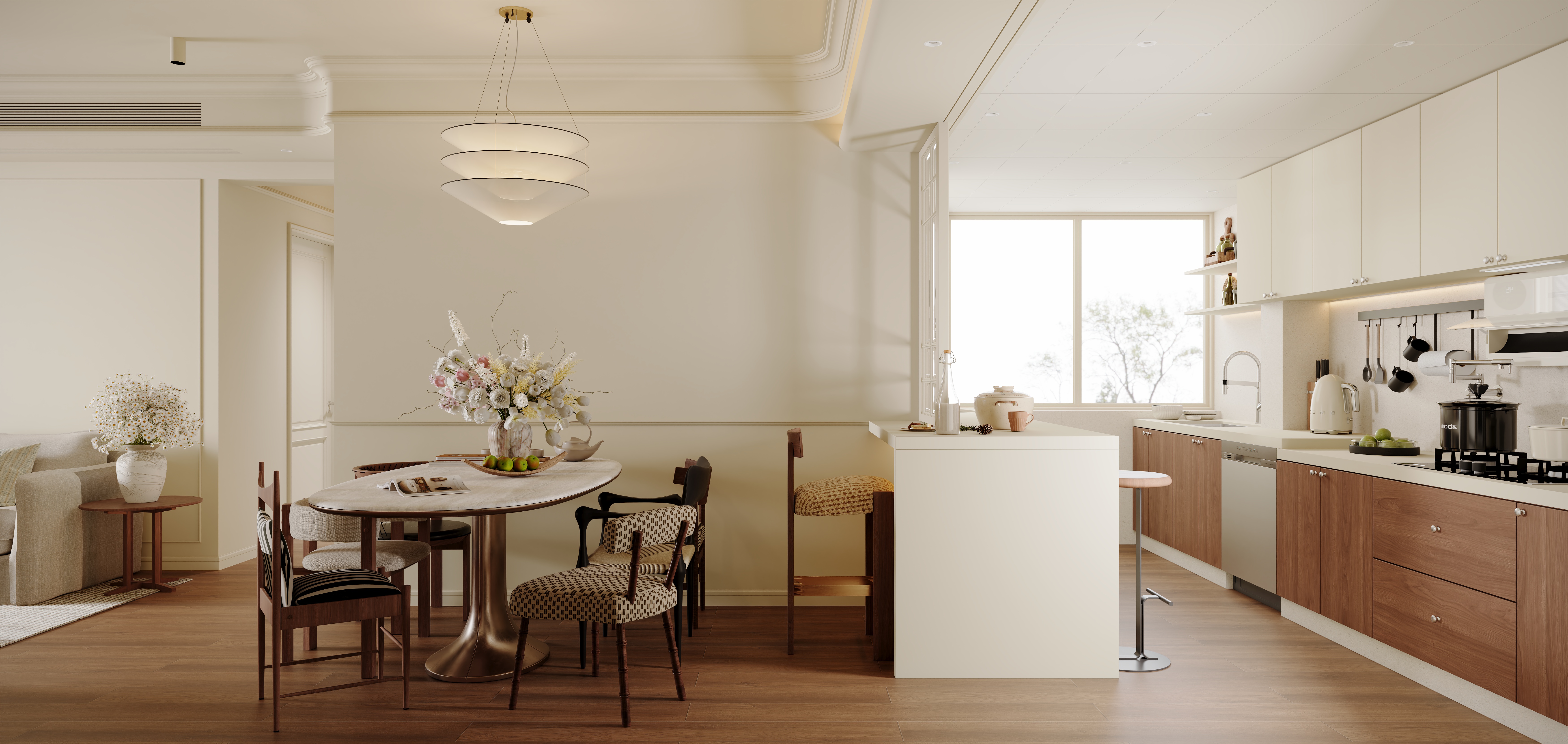 法式中古风平层-6