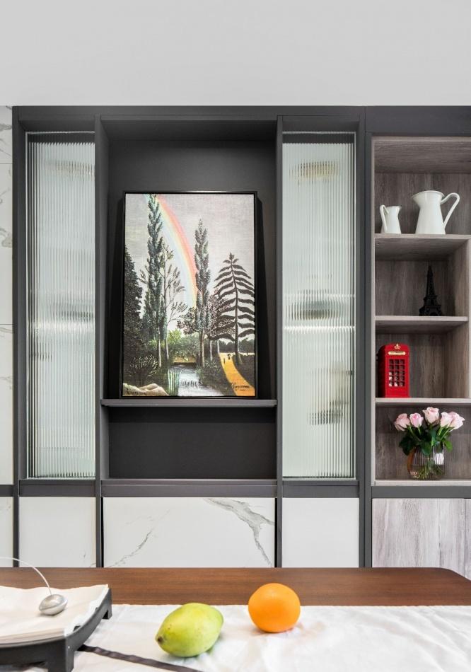 上海谷辰设计 · 110 平下沉式客厅的现代简约生活-30