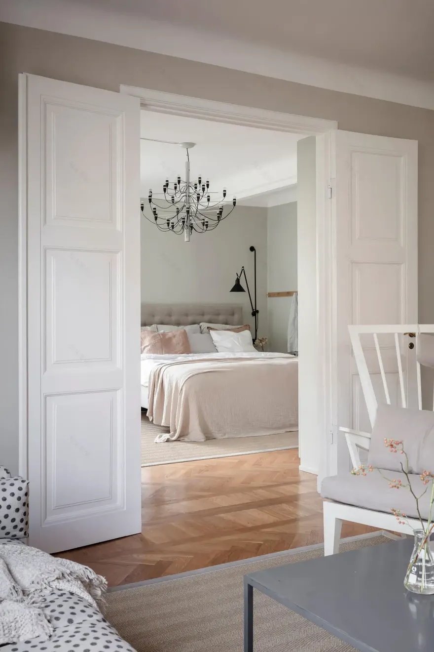 瑞典 90m2 公寓,乡村与斯堪的纳维亚风格完美融合-11