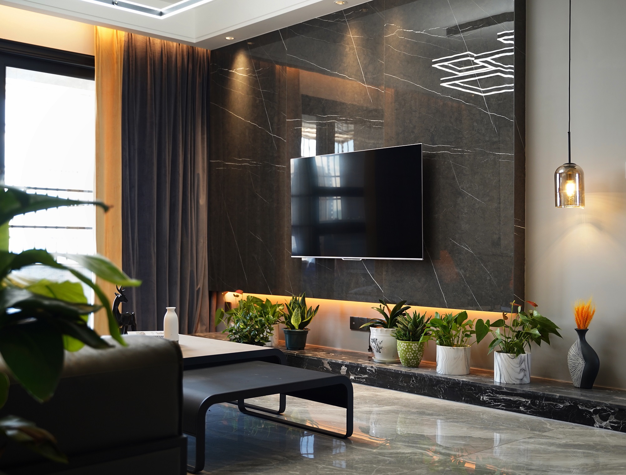 现代简约温馨宿-8