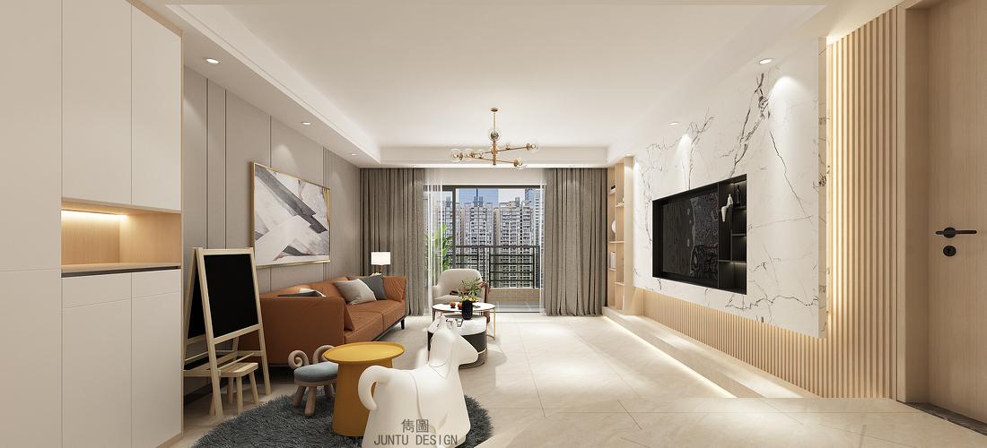 广州珠江新城 165㎡邹宅跃式设计丨中国广州-2