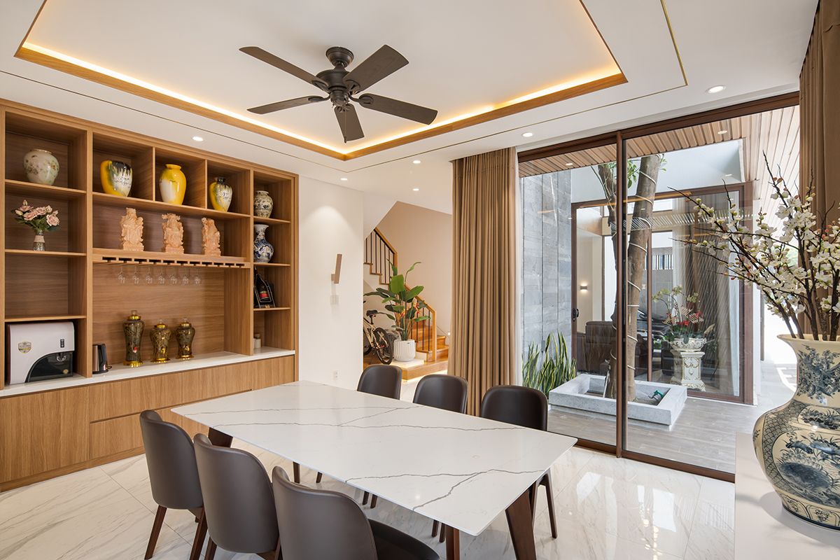 现代绿色环保的越南 Step House 设计-22