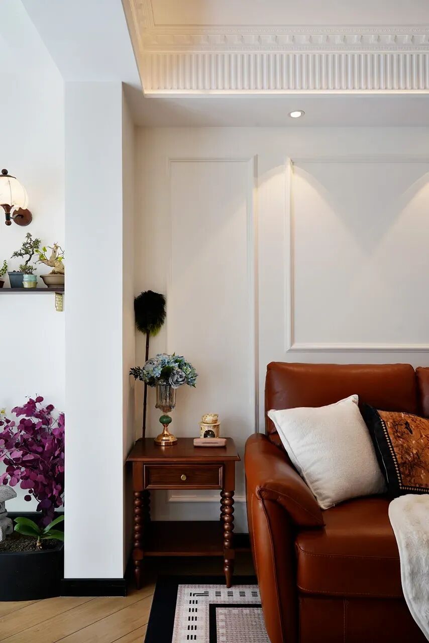 112㎡混搭风：美式与中式的完美邂逅，14万装出奢华与实用-12