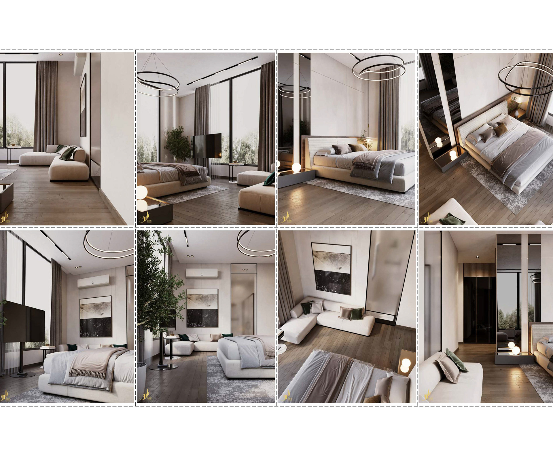 A·A 现代别墅室内设计丨沙特阿拉伯丨Bariq Consultants-69