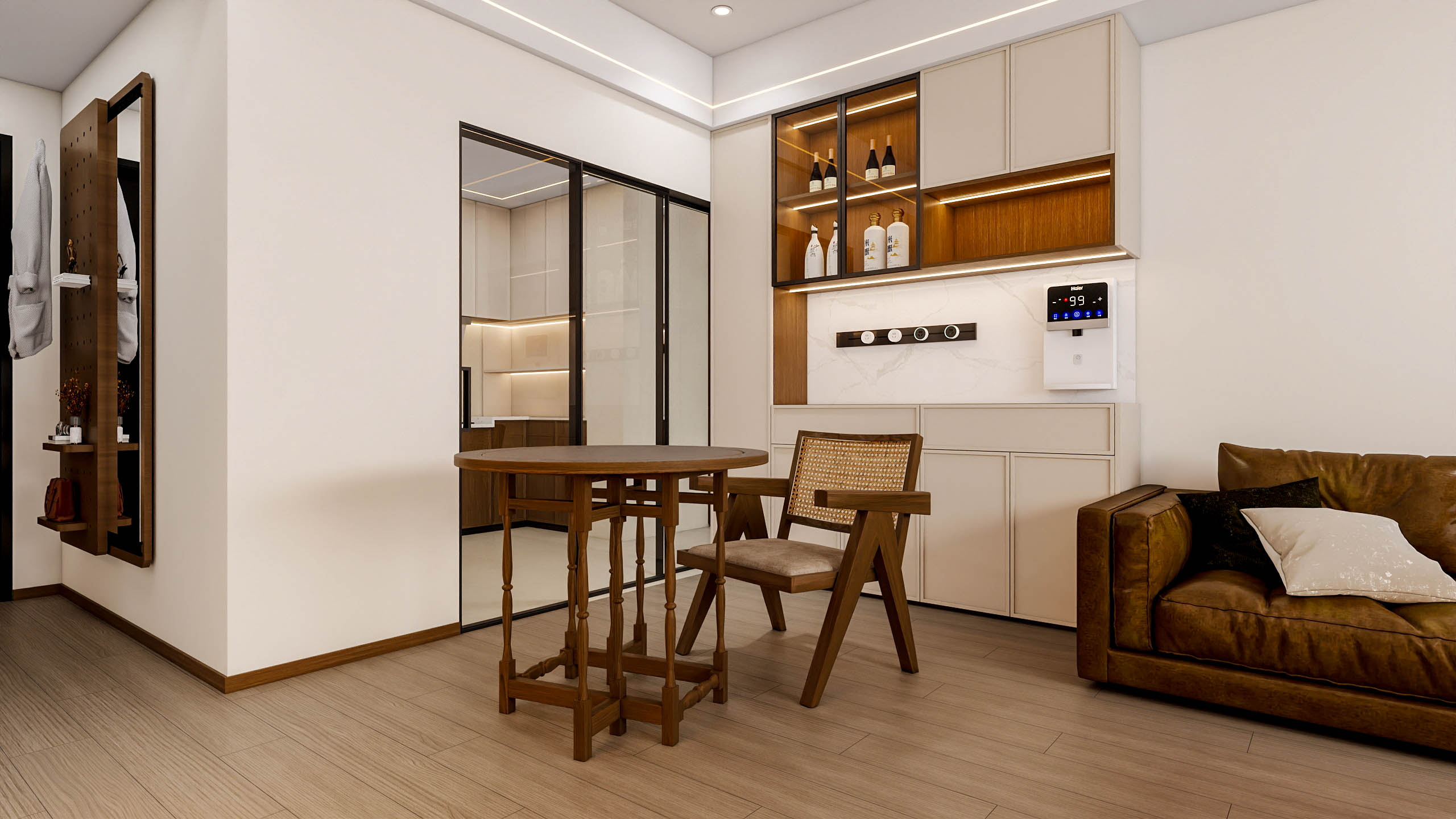 四川成都卓锦城（94平简约中古风两居室）-16