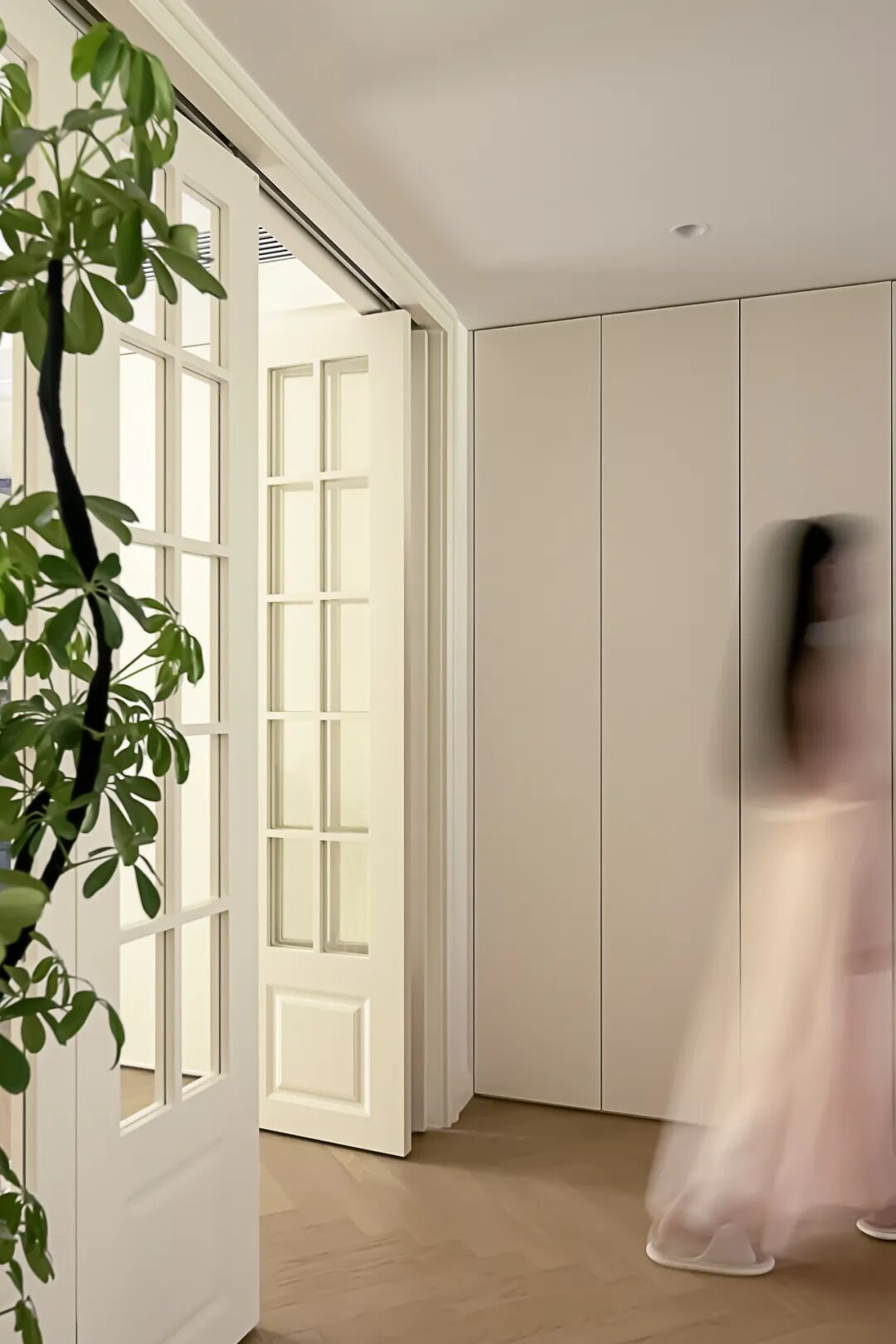 【新作】谁说小户型不能玩法式？97㎡治愈系空间，美到不想出门-67