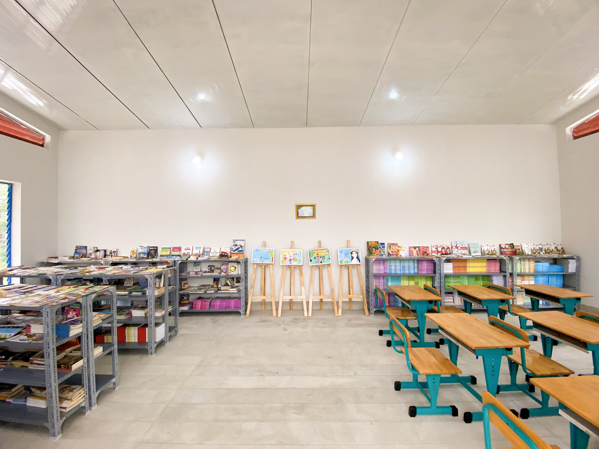 “Mật Ngọt” – 山区儿童图书馆丨胡志明市工业大学学生团队-35