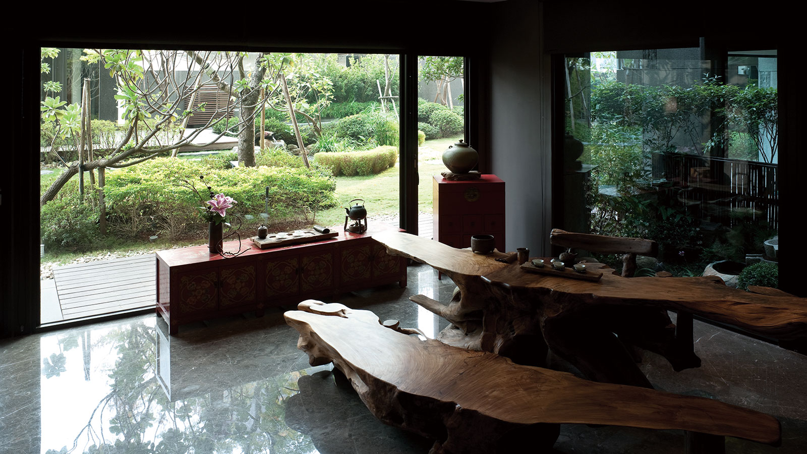 绿意阳光风 四季遇自然  朱英凯室内设计-2