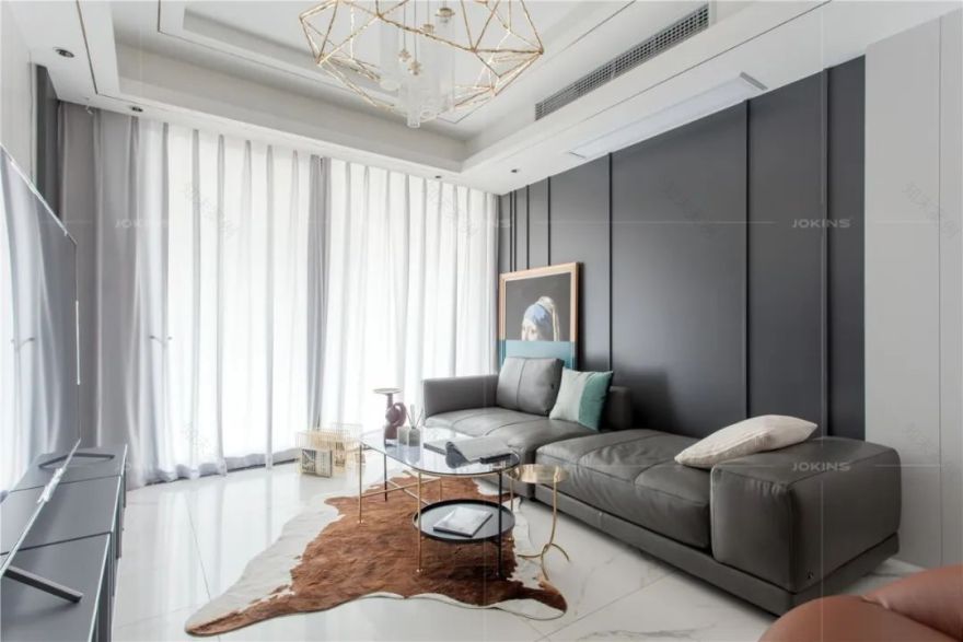 现代简约家居,三室二厅的醇味生活-14