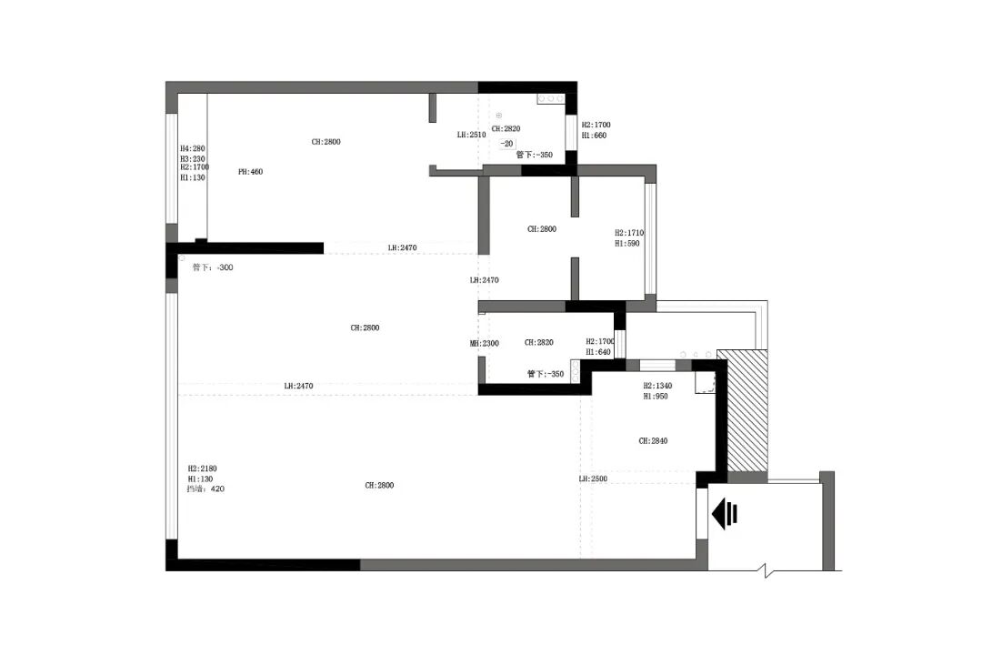 寂韵素舍 · 湖州春辰里平层设计丨中国湖州丨龙庭设计-40
