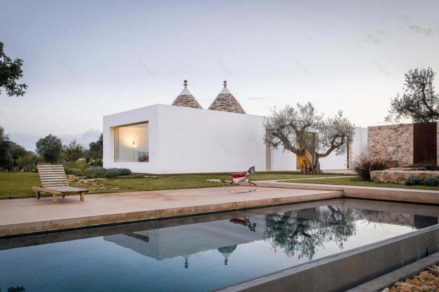 意大利 Apulia 乡村住宅丨西西里建筑师 Giuseppe Gurrieri-6